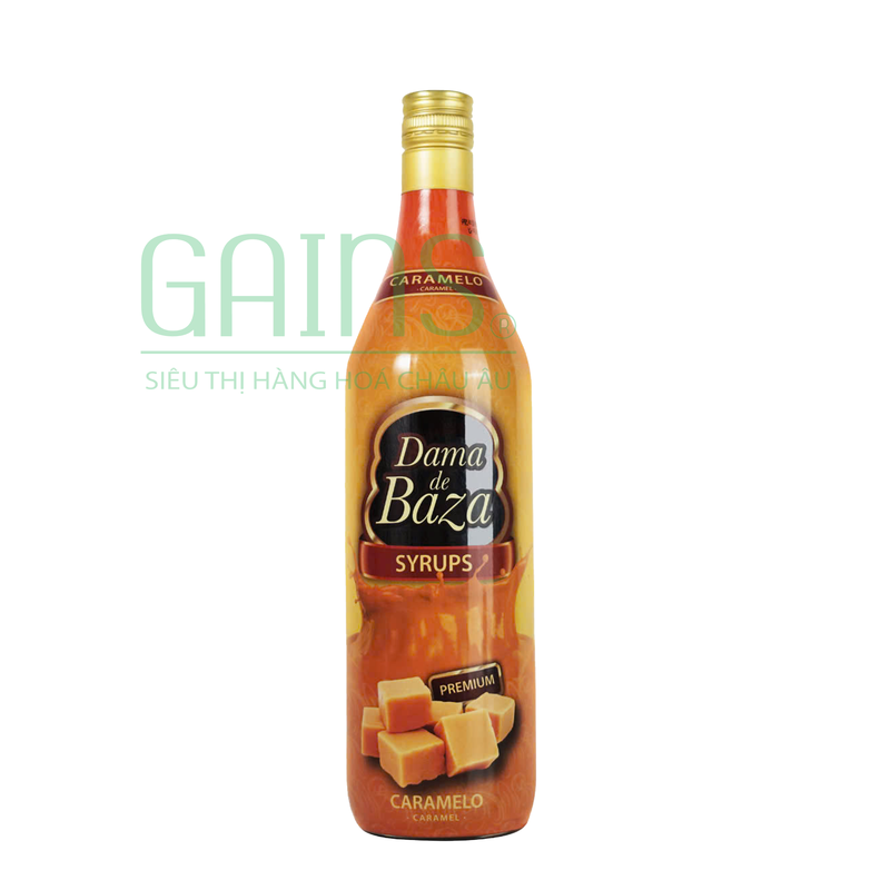 SYRUPS DAMA de BAZA 1 LÍT - HƯƠNG CARAMEL