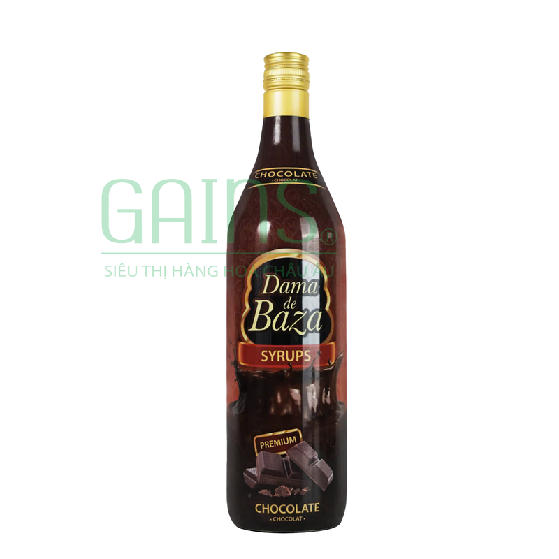 SYRUPS DAMA de BAZA 1 LÍT - HƯƠNG SOCOLA 