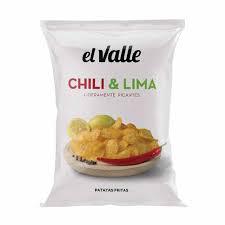Snack Khoai Tây El Valle Chili & Lima - 45g