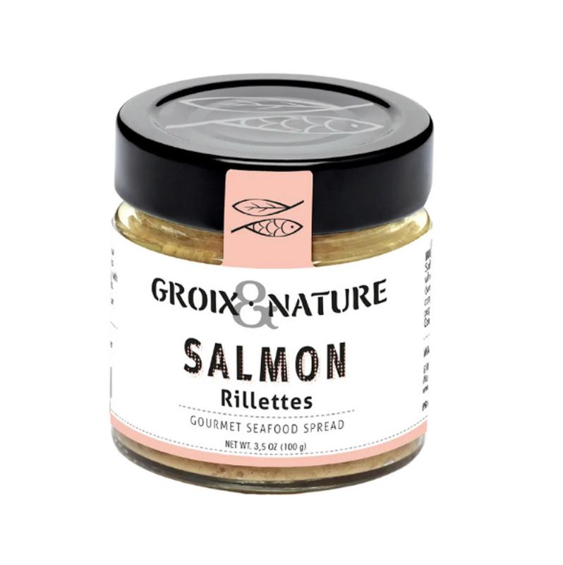 Pate Rillette Cá Hồi Groix & Nature 100g 