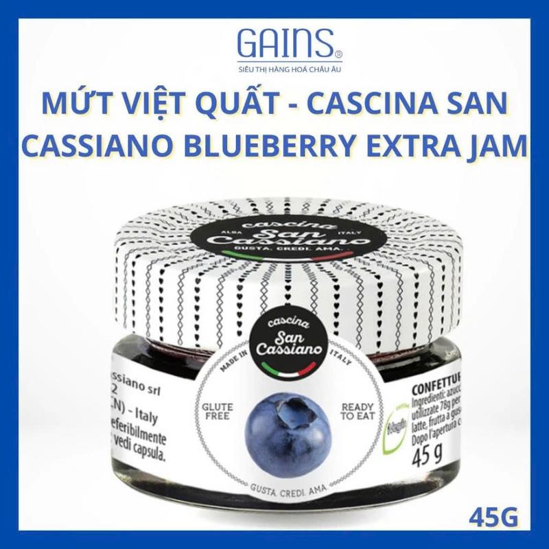 Mứt Trái Cây Cascina San Cassiano 45g – Vị Việt Quất