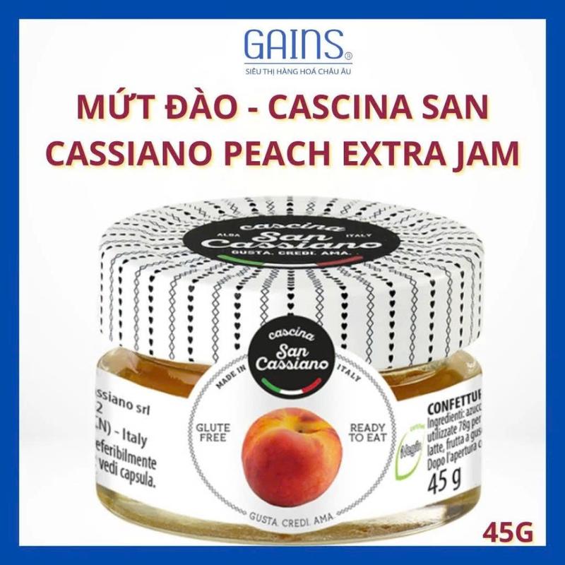 Mứt Trái Cây Cascina San Cassiano 45g – Vị Đào