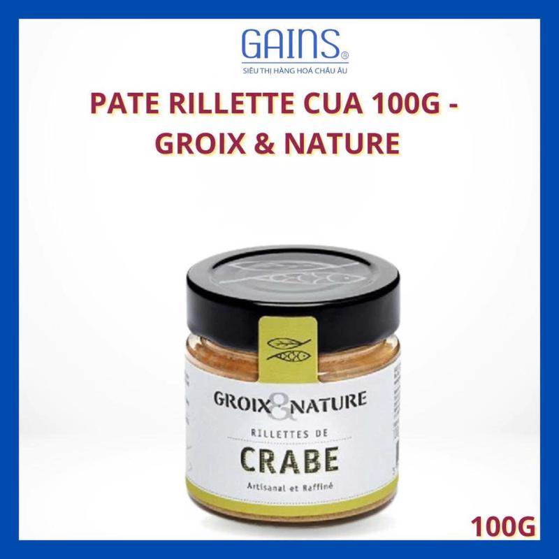 Pate rillette Cua 100g - GROIX & NATURE