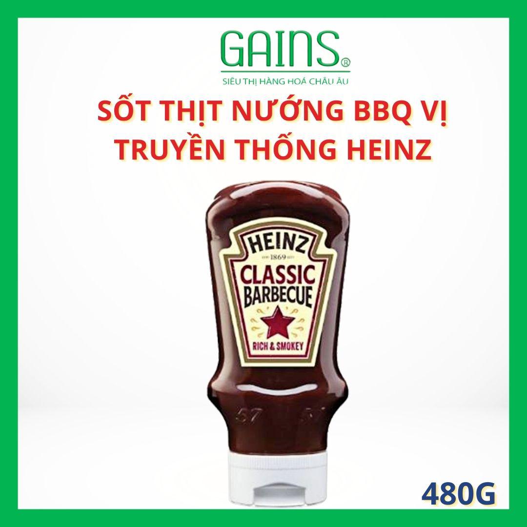 Sốt Thịt Nướng BBQ Vị Cổ Điển Heinz
