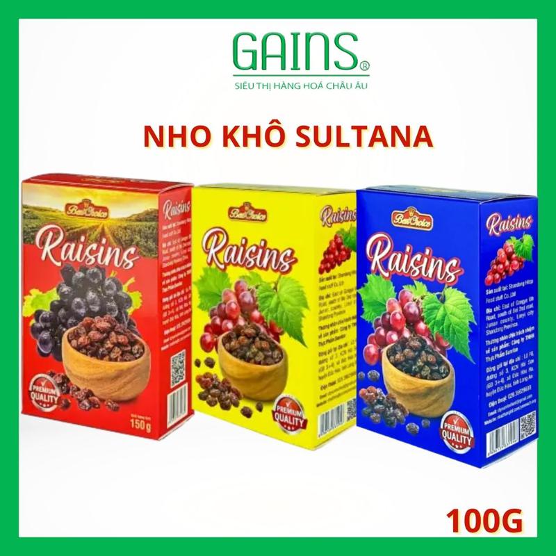 Nho Khô Sultana 100g